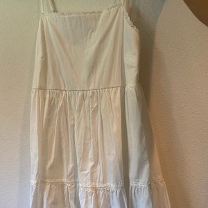 white tank sun dress